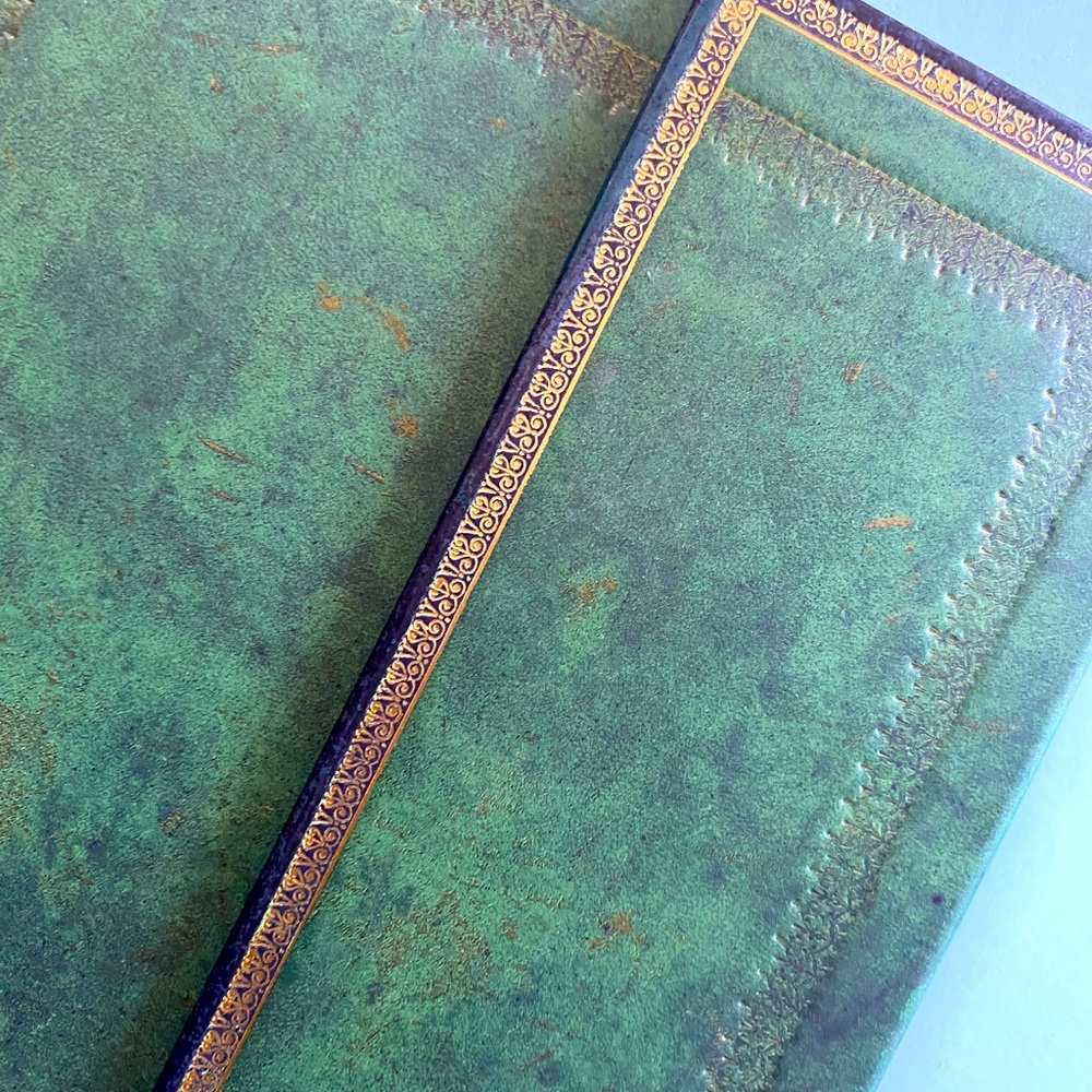 NWOT Paperblanks leather notebook